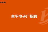 牟平大洋电子厂招聘吗