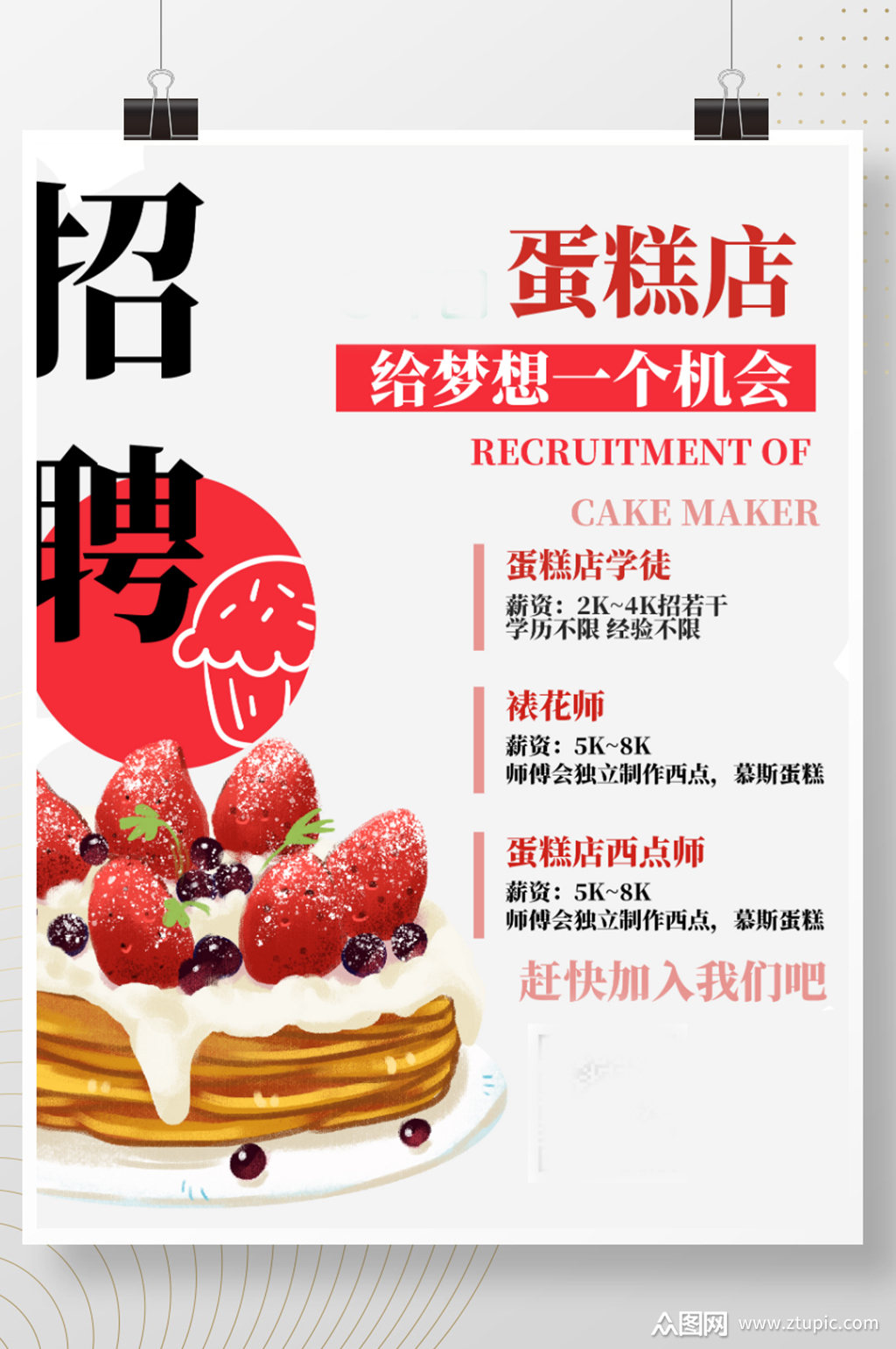 酒店西点师学徒招聘  第1张