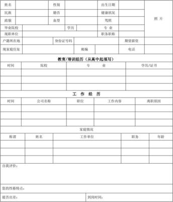 应聘表教育单位怎么填写  第1张